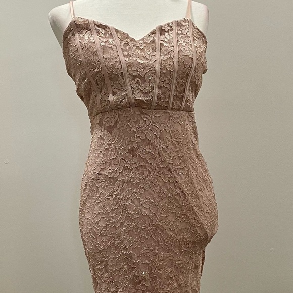 Emerald Sundae Dresses & Skirts - Emerald Sundae Mauve Dress